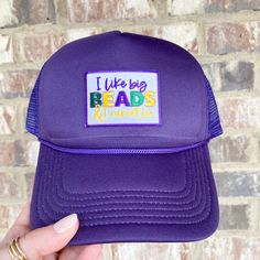 One size fits most! Mardi Gras Parade, Patch Hat, Jansport Backpack, Ball Cap, Trucker Cap, Mardi Gras, Baseball Cap, Caps Hats, Trucker Hat