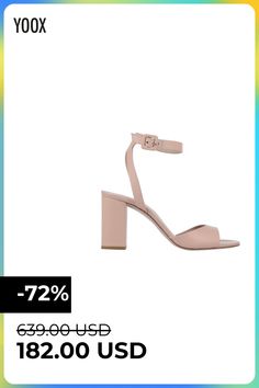 no appliqués, solid color, leather lining, buckling ankle strap closure, round toeline, geometric heel, covered heel, leather sole, contains non-textile parts of animal origin , Color: Blush , Size: 6 Color Blush, Soft Leather, Ankle Strap, Clothing And Shoes, Womens Sandals, Heel Height, Bag Accessories, Shoe Accessories, Blush