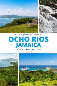 the cover of a local jamaica guide to oahu rios, jamaica