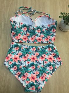 Material: Polyester, Acetate, Spandex, Cotton • Style: Push Up Swimwear Women • Item Type: Bikinis Set • Pattern Type: Solid, Bordered • Waist: Low Waist • Support Type: Underwire • With Pad: Yes • Fit: Fits True To Size, Take Your Normal Size • Item Type: Bikinis Set • Diopshipping: Yes • Type: Sexy High Waist Swimsuit • Sexy Brazilian Swimsuit: Sexy Brazilian Swimsuit • High Quality Swimwear: High Quality Swimwear • Pattern Type: Print Fitted Tropical Print Tankini For Beach Season, Fitted Tropical Tankini For Beach Season, Tropical Fitted Swimwear For Vacation, Fitted Tropical Swimwear For Vacation, Beachy Fitted Tankini With Tropical Print, Green Fitted Swimwear For Surfing, Tropical Stretch Swimwear For Spring, Fitted Tropical Print Swimwear, Fitted Tropical Print Tankini For Beach