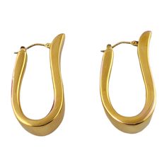 Vintage 14k Yellow Gold Oval Cuff Hoop Earrings Beautiful Set Of Log Oval Cuff Hoops! Size: 7 Mm X 35 Mm X 8.5 Mm Weight: 6.7g/ 4.3 Dwt Hallmark: 14k Milor Italy Very Good Condition, Professionally Polished. Will Come Packaged In A Gift Box And Will Be Shipped U.S. Priority Mail Insured. 08112022/7kcsmm Contemporary Yellow Gold Hoop Earrings For Formal Occasions, Modern Oval Huggie Earrings For Formal Occasions, Contemporary Yellow Gold Hoop Earrings, Wedding Jewelry Earrings, Jewelry Vintage, Wedding Earrings, Estate Jewelry, Red Gold, Priority Mail