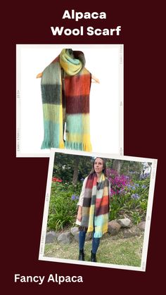 This isn't just a scarf; it's an experience. Our Cozy Colorful Patchwork Alpaca Wool Scarf invites you to embrace more than just warmth; you're inviting the playfulness of colors and the embrace of alpaca wool into your wardrobe. #color #scarf #soft #wool #cozy #alpaca Wardrobe Color, Alpaca Scarf, Scarf Fashion, The Embrace, Everyday Activities, Patchwork Designs, Alpaca Wool, Soft Wool, Wool Scarf