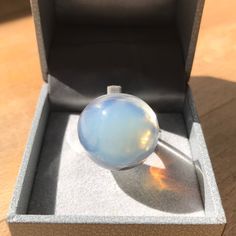 Made In France Authentic Lalique Signed Cobachon Ring Used In Original Box, Box Has Some Wear I Think It’s A Size 7, I Don’t Have A Size Guide Art Deco Lalique Jewelry, Large Rings, Guided Art, Large Ring, Crystal Ring, Crystal Rings, Womens Jewelry Rings, Lalique, Made In France