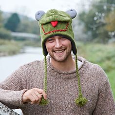 Stylishly fun and wonderfully warm, our woollen animal hats are the perfect winter must have, turn everyday outings into adventures with all of the family. Hand knitted and instantly eye-catching, our woollen animal hats are ideal for keeping warm and cosy on long winter walks, on the slopes or simply as an everyday accessory. A great gift for that special person or the perfect way to spoil yourself, add a touch of fun to your winter adventures. Handmade by a wonderful fair trade organisation in Nepal they are also a great way to support small artisans who hand make each and every hat. They not only look good, they do good too. Each and every hat is hand knitted from 100% wool and so there may be slight variations in the colour, but rest assured that we would never send you something that Animal Hats For Kids, Woolly Hat, Wooly Hat, Photo Album Journal, Wooly Jumper, Hats For Kids, Novelty Hats, Wooly Hats, Animal Hats