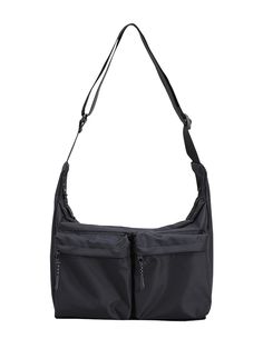 Editor's NotesRoad Recycled Nylon Pocket Crossbody Bag Black from stnine is a crossbody bag made of a lightweight, waterproof coating material. It has two zip pockets on the outside of the bag. It has an adjustable strap detail.- Zipper detail- Pocket details- Adjustable strap- High quality stitchesMeasurements (in.)- FREE- Width: 11.0 in.- Height: 8.6 in.- Depth: 3.1 in.- Weight: 0.45 lbs.Composition & Care- 100% Nylon- Dry Clean OnlyDesigner- by stnine Functional Nylon Shoulder Bag With Multiple Pockets, Crossbody Shoulder Bag With Multiple Pockets For Outdoor Activities, Crossbody Shoulder Bag With Multiple Pockets For Outdoor, Black Nylon Shoulder Bag With Multiple Pockets, Nylon Chest Bag With Multiple Pockets For Everyday Use, Nylon Shoulder Bag With Functional Pockets For School, Outdoor Nylon Shoulder Bag With Zipper Pocket, Nylon Crossbody Chest Bag With Pockets, Nylon Crossbody Chest Bag With Zipper Pocket