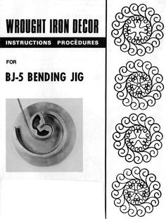 the instruction manual for b - 5 binding jig