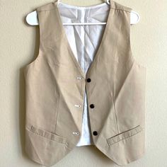 Nwot. Never Worn. Beige Vest, Vest Top, Womens Tops, Cream, Women Shopping, Color