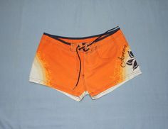 "AMAZING WOMEN'S BEACHWEAR SURFING SHORT SHORTS. AUTHENTIC ARENA SWIMWEAR. STYLED IN ITALY. GOOD CONDITION . WASHED AND SANITIZED. ORANGE AND WHITE MAIN COLORS. LABEL SIZE : XS / S .Please to better fit read the Measurements below . Waist 15.5 inch , 40 cm. Round Waist 30\". Lenght 9 inch , 23 cm. Washed and Sanitized We Post from Italy This is a PRIVATE SALE The Photos are Real of the Items I sell in this auction. IF YOU HAVE QUESTION PLEASE CONTACT ME BEFORE BIDDING NO RETURN" Orange Summer Swim Trunks, Orange Short Swim Trunks For Beachwear, Orange Shorts For Beach Vacation, Orange Shorts For Beach Season Vacation, Orange Shorts For Vacation Beach Season, Orange Beach Swimwear With Built-in Shorts, Orange Short Swimwear For Vacation, Orange Short Swimwear For Beach, Orange Beachwear Shorts For Beach Season