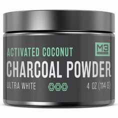 Premium Teeth Whitening Charcoal Powder 4oz - All Natural Coconut Activated Charcoal and Bentonite Clay - Highest Quality & 2x Value - Whitening, Charcoalgrey Coconut Oil Toothpaste Recipe, Coconut Oil Toothpaste, Baking Soda Teeth, Natural Teeth Whitening Diy, Activated Charcoal Teeth Whitening, Charcoal Toothpaste, Teeth Whitening Remedies, Teeth Whitening Diy, Teeth Bleaching