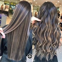 Rambut Brunette, Medium Length Haircut, Brown Hair With Blonde Highlights, Brown Blonde Hair, Brown Hair With Highlights, Hair Color Balayage, Hair Inspiration Color