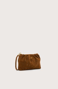 Suede clutch bag - Col. Neutral | Seventy® Chic Soft Leather Travel Clutch, On-the-go Clutch With Removable Pouch, Chic Soft Leather Evening Bag For Travel, Elegant Soft Leather Clutch For On-the-go, Chic Brown Coin Purse For Everyday Use, Chic Rectangular Coin Purse With Removable Pouch, Chic Clutch Pouch For On-the-go, Chic Bags With Zipper Pouch For On-the-go, Chic Evening Bag With Removable Pouch For Travel