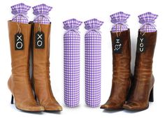 - 100% Cotton. Hand-made in USA. - MAKE YOUR CLOSET AWESOME: That's what happens when you use My Boot Trees®. We have combined total functionality with a touch of style and a major cuteness factor. Each pair comes with tie-on wood tags for personalization. - LIFETIME GUARANTEE: This means that if your pair of My Boot Trees expires early for any reason (outside of deliberate damage), WE WILL REPLACE THEM, ABSOLUTELY FREE. Yes, that's right, FOR FREE. FOR THE REST OF YOUR LIFE. We also guarantee your satisfaction, or your money back. - PROTECT YOUR BOOTS FROM DAMAGE: Like most people, you probably spent a lot of money on your boots. Have you ever had your beautiful boots falling over on each other, getting piled up in the closet getting scuff marks and even worse, becoming damaged due to sag Boot Stretcher, Gum Boot, Boot Tree, Boot Storage, Boot Shaper, Boot Stand, Fabric Boots, Shoe Boot, Wood Tags