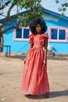 Sika Online, Statement Sleeves, Take Note, African Print Fashion, Mode Inspo, African Inspired, African Attire, African Fashion Dresses, Looks Style