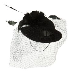 Mini Wool Bowler Fascinator Dressy Hats, Black Fascinator, Hat Fascinator, Special Occasion Hairstyles, Bowler Hat, Big Hat, Fascinator Hat, Fascinator Hats, Patch Design