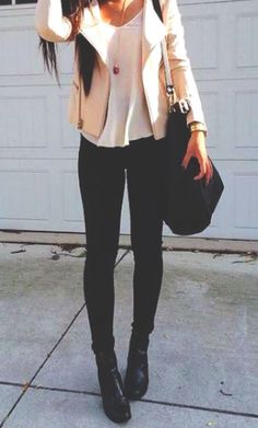 Pinterest: @mooshoobug Cute Blazer Outfits, Blazer Outfits For Women, Chic Fall Outfits, Mode Style, Fall Winter Outfits, Mode Outfits, Outfits Casuales, Stretch Jeans, Everyday Outfits