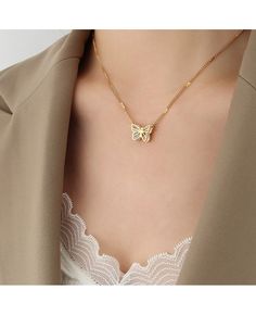 Get 10% off now! Buy aesthetic zircon butterfly pendant necklace at cheap price online. Free stable shipping and pro since 2009. Trendy Butterfly Shaped Jewelry With Adjustable Chain, Trendy Butterfly-shaped Jewelry With Adjustable Chain, Trendy Butterfly Jewelry For Gift, Trendy Butterfly Necklace With Adjustable Chain As Gift, Trendy Butterfly Necklace For Gifts, Trendy Butterfly Pendant Necklace For Gift, Trendy Butterfly Charm Jewelry, Trendy Butterfly Pendant Necklace, Elegant Butterfly Charm Choker Necklace