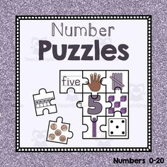 the number puzzles game is shown with numbers and puzzles on it's cover