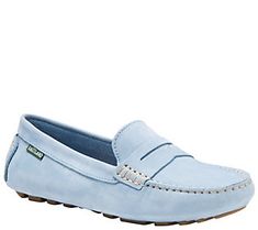 Womens Penny Loafers, Eastland Shoes, Loafer Shoes Women, Driving Moccasins, Fall 24, Embroidered Shoes, Loafers Style, Tractor Supply, Blue Flats