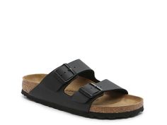 Save on Arizona Slide Sandal - Women's at DSW. Free shipping, convenient returns and customer service ready to help. Shop online for Arizona Slide Sandal - Women's today! Burken Stocks, Burken Stocks Shoes, Narrow Shoes, Footbed Sandals, Birkenstock Sandals, Womens Summer Shoes, Trending Sneakers, Birkenstock Arizona, Birkenstock Shoes