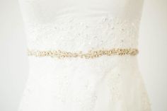 Thin Bridal Belt in Gold or Silver Color, Style R82 Bridal Belts And Sashes, Beaded Bridal Sash, Gold Sash, Bridal Belts, Bridal Sash Belt, Wedding Sash Belt, Black Bridal, Belt Gold, Gold Belt