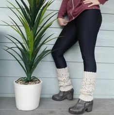 This is a CROCHET PATTERN ONLY. NOT A FINISHED PRODUCT.  You must have some knowledge of crochet to be able to complete this pair of leg warmers. They can be made in any color.  This is great project to use up your yarn stash. Comes in a couple sizes with recommendations as to how to make them larger if necessary.  I provide  pictures for the 3 repeating rounds. The materials needed to complete my Half Lace Leg Warmer Crochet Pattern:  Level of Difficulty: Fairly Easy,  but not for a total beginner.  More of a beginner pattern can be found here: https://madebyliliandesigns.etsy.com/listing/897274945 Materials: 400 yards worsted weight 4 mm & 5 mm hook needles for weaving ends. Sizes: small, medium, and large This pattern is AN INSTANT DOWNLOAD. That means once your payment is cleared you w Thigh High Leg Warmers Crochet Pattern, Crochet Stretch Leg Warmers, Cozy Fitted Crochet Leg Warmers, Cozy Stretch Full-length Leg Warmers, Stretch Knit Knee-high Leg Warmers, Leg Warmers Crochet Pattern, Lace Leg Warmers, Leg Warmers Pattern, Crochet Boot Cuffs