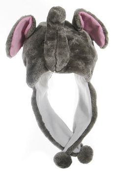 Animal Shape Super Soft Plush Childrens Hat --ELEPHANT Winter Headwear, Easter Hats, Ear Flap Hats, Cute Beanies, Halloween Hats, Childrens Hats, Animal Hats, Cozy Hat, Winter Animals