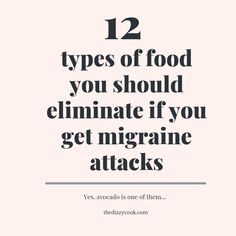 Migraine Snacks, Migraine Causes, Diet For Migraines, Exercises For Migraine, Anti Migraine Diet, Migraine Relief Drink, How To Prevent Migraines, Diets To Help With Migraines, Food That Help Migraines