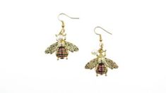 Buddy G's Won't You Be Our Honey Bee Earrings, 88458FHCOLGT Honey Bee Earrings, Tractor Supplies, Bee Earrings, Tractor Supply, Accessories Jewelry Earrings, Honey Bee, Cute Earrings, Women Accessories Jewelry, Decorative Bells