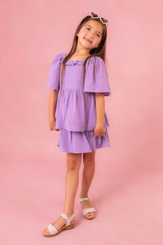 Mini Iris Dress in Lavender - FINAL SALE – Ivy City Co Grad Photography, Ivy City Co, Taylor Outfits, Thanksgiving Dress, Girls Holiday Dresses, White Dress Party, Holiday Party Dresses, Girls Dresses Summer, Mom Dress