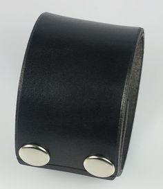 Plain 1 5/8" Wide Leather Cuff Wristband, Plain Classic Wide Band Cuff Bracelet, Adjustable, Classic Leather Cuff Bracelet, Leather Cuff Bracelets With Black Band, Modern Leather Strap Cuff Bracelet, Classic Rectangular Leather Bracelets, Leather Cuff Bracelet For Everyday, Classic Rectangular Leather Bracelet, Classic Adjustable Leather Wristband, Adjustable Classic Leather Wristband