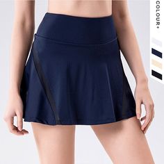 The Emes Shop skirt is detailed with a fitted thick waistband. a side mesh paneling. and a small ruffled design. Features built in shortsin a buttery soft. breathable. quick-drying light-weight fabric suitable for a run. hike. or a tennis match.MATERIAL:85% Nylon. 15%SpandexMEASUREMENTS:Small : 4-6 Waist: 25 26.5 n Hips: 35 36.5 n Medium : 6-8 Waist: 26.5 28 n Hips: 36.5 38 n Large : 8-10 Waist: 28 29.5 n Hips: 38 39.5 n X-Large : 10-12 Waist: 29.5 31 n Hips: 39.5 41 n Eatonton Georgia, Shop Skirt, Tennis Match, Sequin Shirt, Patriotic Shirts, Mesh Panel, Trending Now, Black And Navy, Cheer Skirts