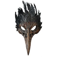 Blue Bird Mask, Masquerade Mask Animal, Raven Skull Mask, Antivan Crows, Skull Masquerade Mask, Animal Halloween Costume, Fantasy Mask, Crow Masks, Doctor Bird