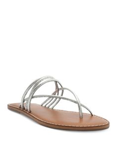 Schutz Women's Mirielle Slip On Crisscross Slide Sandals Silver Strappy Sandals For Spring, Spring Silver Strappy Sandals, Slide Sandals, Criss Cross, Shoes Sandals, Pick Up, In Store, Buy Online, Slip On