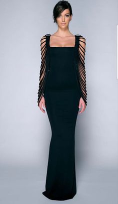 www.shophamel One Sleeve Dress, Formal Dresses With Sleeves, Fashion Design Clothes, Fashion House, Event Dresses