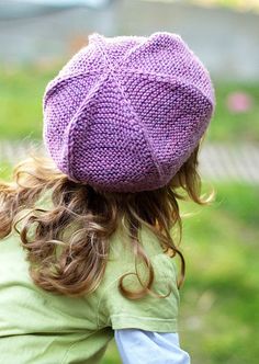 at Makerist Knit Beret Free Pattern, Stitch Hat, Beanie Hat Pattern, Wooly Hats, Knitting Patterns Free Hats, Knitted Beret, Hat Knitting Pattern, Childrens Hats, Hat Knitting