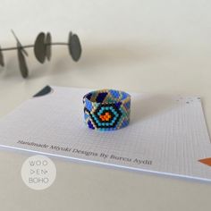 Welcome to my small business♡ Gaudi inspirational ring is made from high-quality Japenese Miyuki glass beads(not seed bead) ⚛ The width is 1.2 cm. See images to help find your ring size chart and don't forget to select your size in the dropdown menu. You can find many different designs in my shop👇 https://woodenboho.etsy.com/listing/1658237125 I am not accept returns or exchanges, this is because all my designs are made to order only for you. When you have any doubts about colors and sizes ets. Miyuki Ring, Ring Size Chart, Beaded Ring, Everyday Ring, Everyday Rings, Beaded Rings, Seed Bead, Rings Statement, Bead Work