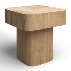 a wooden table that is made out of wood