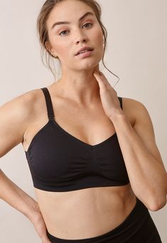 <p>For those who value supreme comfort, meet your dream bra. Its seamless design and smooth contour make this the perfect everyday bra for pregnancy and nursing. Removable pads, smart clips, and cups you can easily open with one hand give you quicker and easier nursing access. Our Fast Food T-shirt bra adapts flexibly to your bust size, which can vary during lactation.</p>

<ul>
<li>Support level: <i>Firm support</i></li>
<li>Supplied with hook &am Latest Bra, Post Partum Outfits, Bra Size Guide, Tight Sweater, Food T, Long Lasting Relationship, Nursing Clothes, Everyday Bra, Maternity Nursing