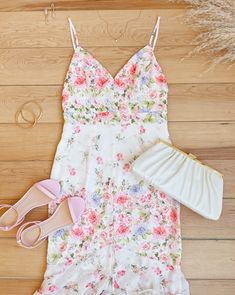 Find cute floral dresses and other printed gowns at Lulus! Shop ditsy florals, jacquard dresses, striped dresses, polka dot dresses, and more. Jacquard Dresses, Summer Wedding Guest Dresses, Floral Dresses For Women, Polka Dot Dresses, Vertical Striped Dress, Striped Dresses, Pretty Floral Dress, Cute Floral Dresses, Summer Wedding Guest