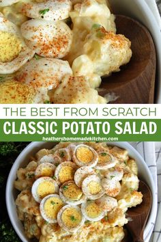 the best from scratch classic potato salad