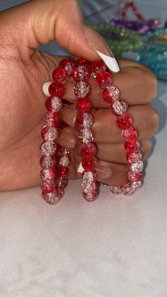 No matter where you are on campus, our beautiful red crystal bracelet will make you sparkle and shine 24/7. Marble Bracelet, Glow Bracelets, Sparkle And Shine, Red Crystals, Crystal Collection, Crystal Bracelet, Crystal Bracelets, Bracelet Set, Dark Red