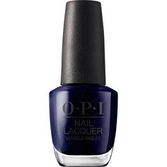 OPI is the most preferred brand in the nail industry! They offer a variety of beautiful colors that are formulated for a long lasting and flawless finish. Used alone, the lacquer can give beautiful results but used alongside an OPI base coat and an OPI top coat can deliver the perfect at-home manicure or pedicure. When using these additions, your nails can result in a longer lasting manicure or pedicure of highly pigmented 7 day wear. Featuring a game changing, fast drying formula for a smoother Navy Nail Polish, Thanksgiving Nails Color, Holiday Nail Colors, Winter Nail Polish, Mini Macaron, Nude Nail Polish, Purple Nail Polish, Cute Nails For Fall, Nail Polish Brands