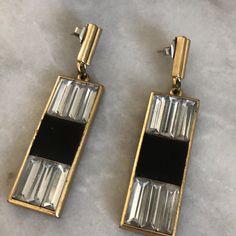 Stunning. Gorgeous. Onyx Black And Diamond Art Deco 1920’s Elegant Style Earrings. Great Quality So It Has Slight Weight. Like New. Never Worn Stunning Earrings, Diamond Art, Elegant Style, Onyx, Womens Sizes, Art Deco, Jewelry Earrings, Women Jewelry, Women Shopping