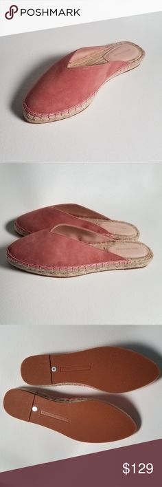 Avec Les Filles Espadrille Mules New with tags Avec Les Filles dusty rose espadrille mules. The shoe has a slight peach hue, like a peachy pink.    Size 8.5 Avec Les Filles Shoes Espadrilles Shoes Espadrilles, Peachy Pink, Espadrille Shoes, Dusty Rose, Pink Orange, Espadrilles, Women Shoes, Orange, Tags