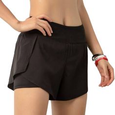 Stay comfortable and stylish during your workouts with our Workout Running Shorts Quick Dry with Pocket. Made from smooth, moisture-wicking fabric, these shorts are designed to keep you cool and dry while you exercise. Athletic Shorts With Built-in Shorts For Gym, Workout Athletic Shorts With Built-in Liner, Black Bottoms With Built-in Shorts In Breathable Fabric, Breathable Yoga Shorts, Athletic Shorts With Built-in Shorts For Sports, Athletic Fit Bottoms With Built-in Shorts For Jogging, Breathable Solid Color Short Bottoms, Breathable High-waisted Athletic Shorts For Running, High-waisted Athletic Shorts With Built-in Shorts For Running