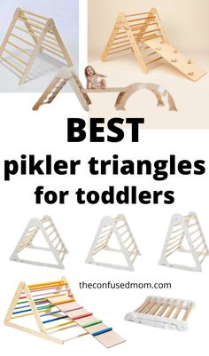 the best wooden triangles for toddlers