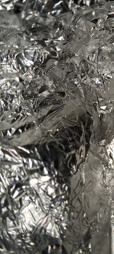 an image of tin foil that looks like it is melting