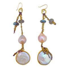 New Earrings, Seed Pearl, Artist Style, Ocean Inspiration