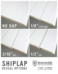 instructions for how to install shiplap panels