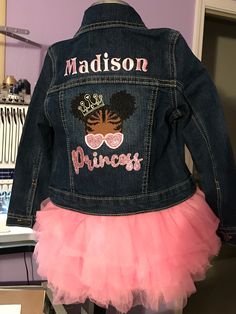 Embroidered denim jackets for kids Cute Denim Jacket With Pockets For Winter, Cute Winter Denim Jacket, Cute Medium Wash Cotton Outerwear, Cute Pink Denim Jacket With Pockets, Cute Denim Jacket For Fall, Cute Cotton Denim Jacket With Pockets, Cute Embroidered Long Sleeve Denim Jacket, Cute Fitted Long Sleeve Denim Jacket, Fitted Long Sleeve Cute Denim Jacket